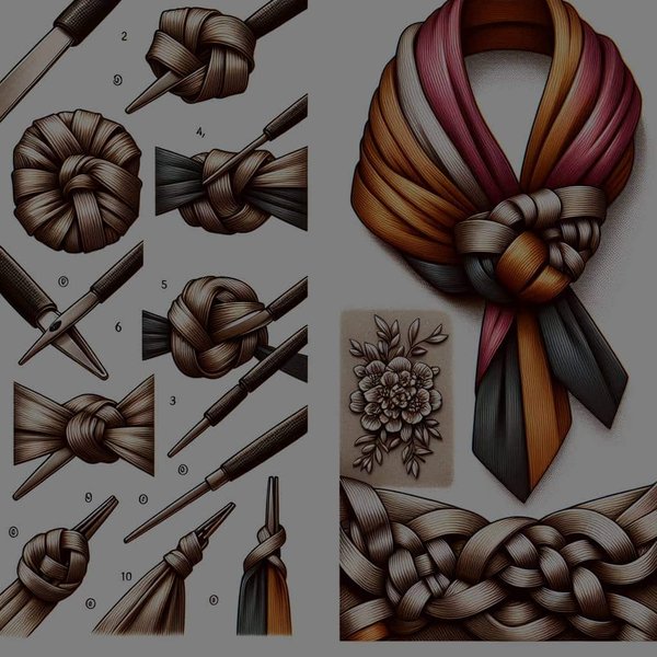 Quelles techniques pour nouer une écharpe de façon innovante et élégante?