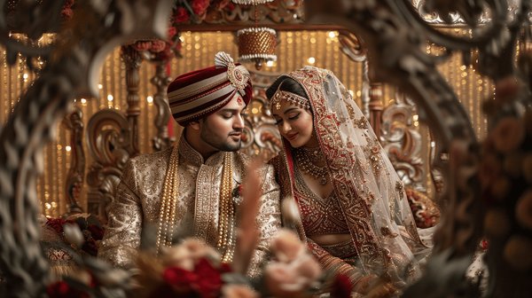 Album photo Islam : écrin oriental pour mariage